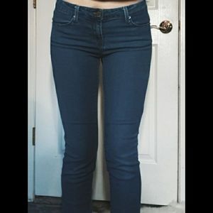 Mid Wash Skinny Jeans